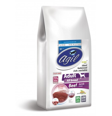 AGIL Adult All Breed, BEEF & lamb & tuna