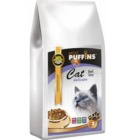 Puffins CAT Beef&Tuna 2kg