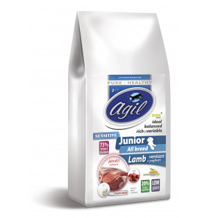 AGIL JUNIOR Sensitive All Breed Lamb & venison, GRAINFREE